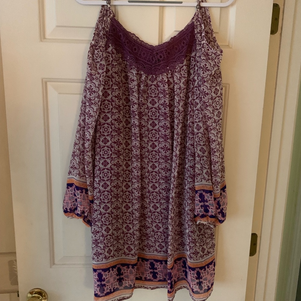 Cold shoulder sundress